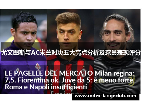 尤文图斯与AC米兰对决五大亮点分析及球员表现评分